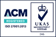 ISO27001:2013 Accredited Organisation 